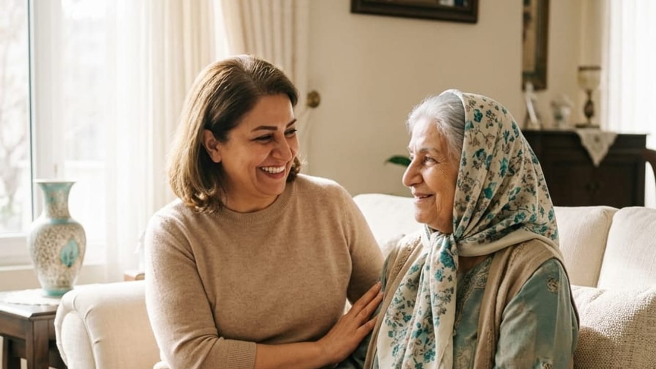 مراقبت از سالمند بی‌اختیار در منزل؛ راهنمای کامل