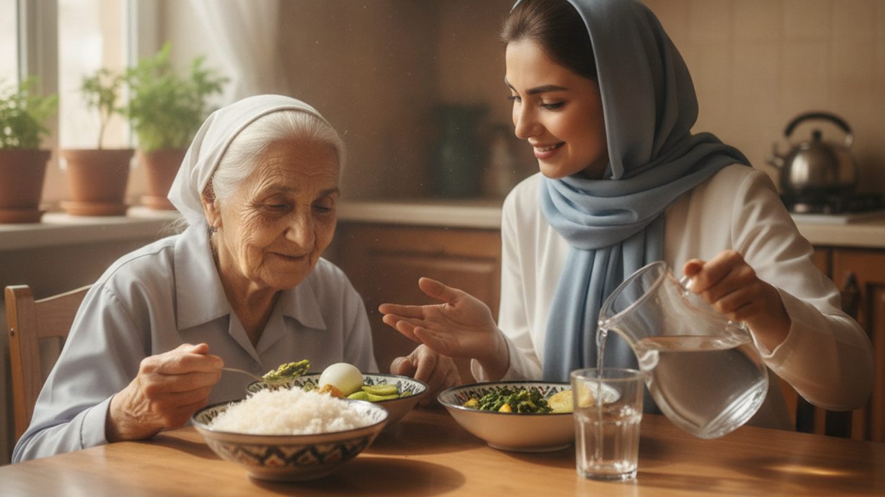 تغذیه سالمند در منزل؛ راهنمای پیشگیری از سوءتغذیه